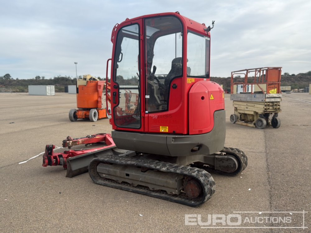 2016 Wacker Neuson EZ38 - Mini-ekskavators: foto 3 2016 Wacker Neuson EZ38 - Mini-ekskavators: foto 3