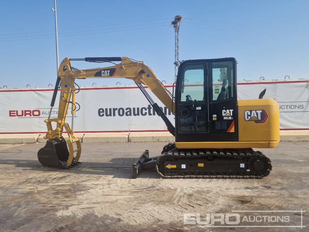 2019 CAT 305.5 E2 - Mini-ekskavators: foto 2 2019 CAT 305.5 E2 - Mini-ekskavators: foto 2