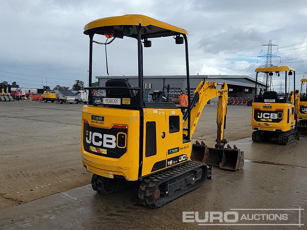 2021 JCB 16C-1 - Mini-ekskavators: foto 5 2021 JCB 16C-1 - Mini-ekskavators: foto 5