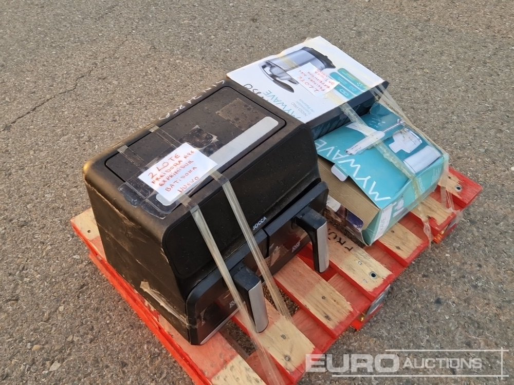 Air Fryer, Mixer, Juice Extractor / Freidora Aire, Batidora, Exprimidor - Celtniecības maisītājs: foto 1 Air Fryer, Mixer, Juice Extractor / Freidora Aire, Batidora, Exprimidor - Celtniecības maisītājs: foto 1