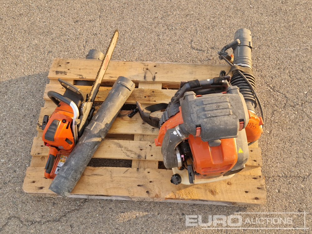Husqvarna 562XP Gasoline Chainsaw, 580BTS Backpack Leaf Blower - Celtniecības maisītājs: foto 5 Husqvarna 562XP Gasoline Chainsaw, 580BTS Backpack Leaf Blower - Celtniecības maisītājs: foto 5