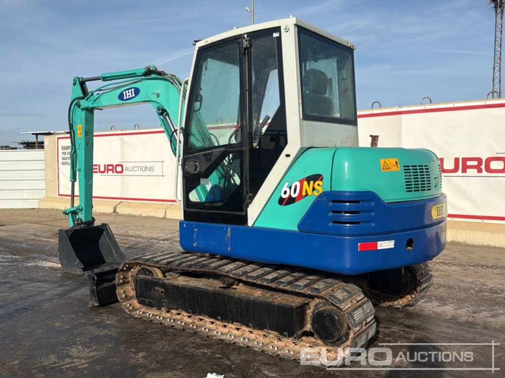 IHI 60NS - Mini-ekskavators: foto 3 IHI 60NS - Mini-ekskavators: foto 3