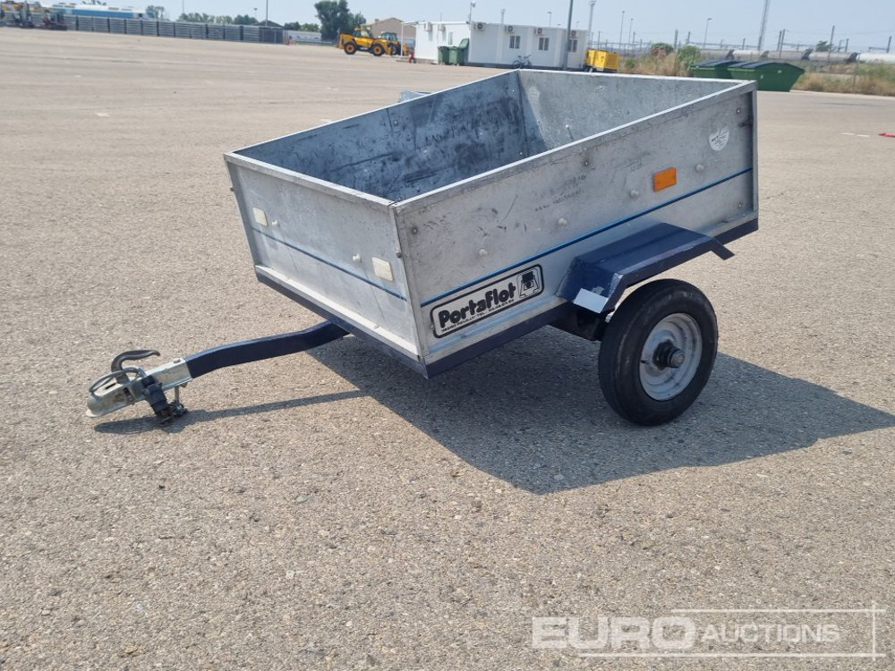 Noval Portaflot R-275 Single Axle Car Trailer / Remolque - Auto piekabe: foto 1 Noval Portaflot R-275 Single Axle Car Trailer / Remolque - Auto piekabe: foto 1