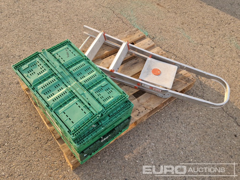 Pallet of Fruit Storage Trays, Step Ladder - Celtniecības maisītājs: foto 4 Pallet of Fruit Storage Trays, Step Ladder - Celtniecības maisītājs: foto 4