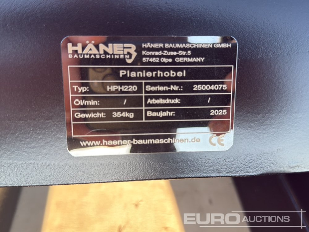 Unused 2025 Häner HPH220A - Kauss: foto 5 Unused 2025 Häner HPH220A - Kauss: foto 5