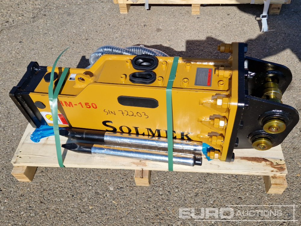 Hidrauliskais āmurs Unused Solmek HM-150: foto 6