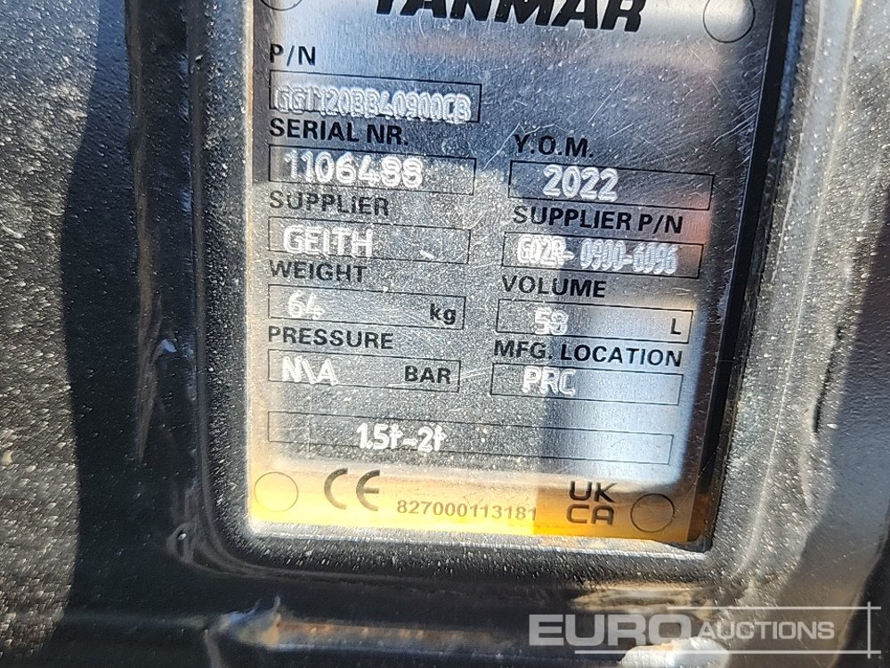 Unused Yanmar G02R-0900-6096 - Kauss: foto 5 Unused Yanmar G02R-0900-6096 - Kauss: foto 5