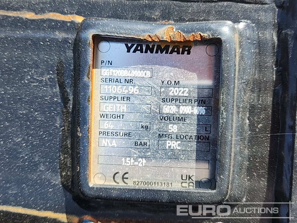 Unused Yanmar G02R-0900-6096 - Kauss: foto 5 Unused Yanmar G02R-0900-6096 - Kauss: foto 5