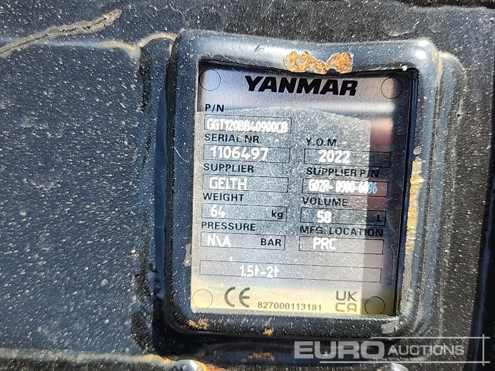 Unused Yanmar G02R-0900-6096 - Kauss: foto 5 Unused Yanmar G02R-0900-6096 - Kauss: foto 5