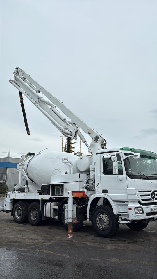 Camion mixo-pompe Mercedes Actros DS-840-FF - Betona sūknis ar mikseri: foto 5 Camion mixo-pompe Mercedes Actros DS-840-FF - Betona sūknis ar mikseri: foto 5