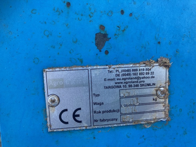 Agroland Kurzscheibenegge Heavy 4,50m - Disku ecēša: foto 2 Agroland Kurzscheibenegge Heavy 4,50m - Disku ecēša: foto 2