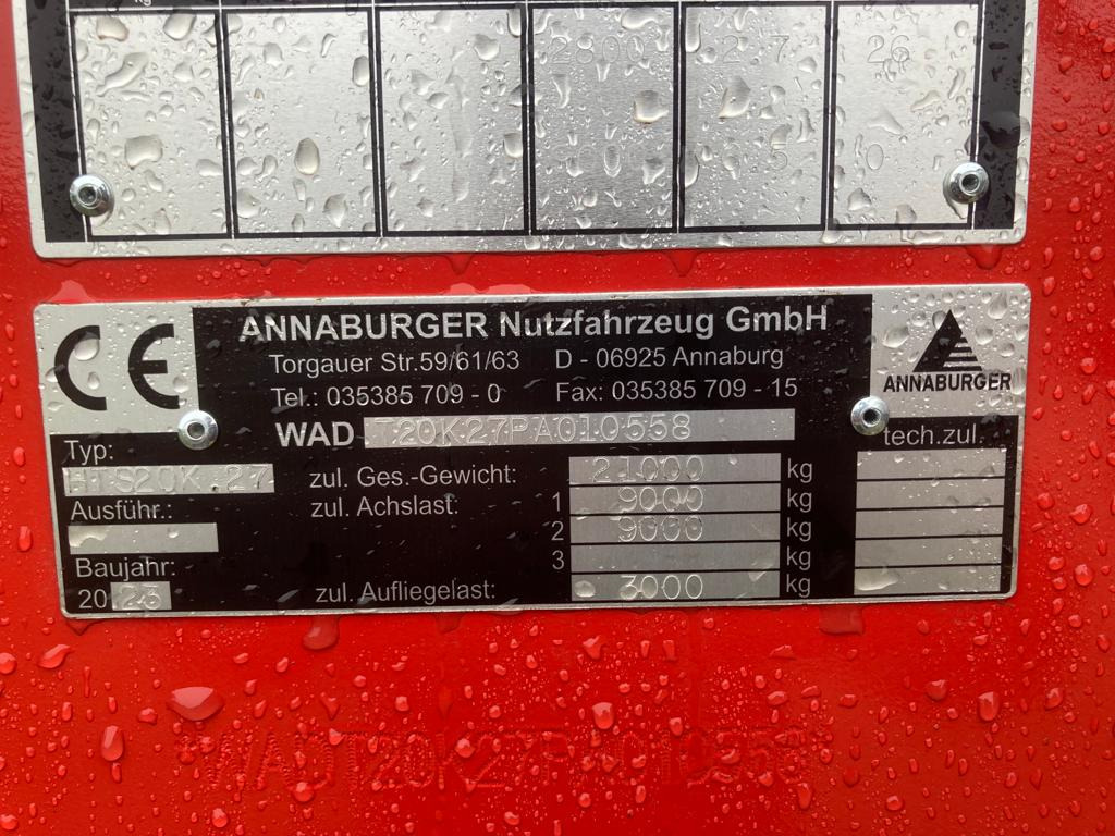 Annaburger HTS 20K.27 Tankanhänger - Mēslošanas tehnika: foto 4 Annaburger HTS 20K.27 Tankanhänger - Mēslošanas tehnika: foto 4