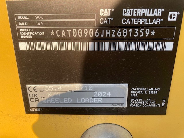 Caterpillar 906-14A - Riteņu iekrāvējs: foto 2 Caterpillar 906-14A - Riteņu iekrāvējs: foto 2