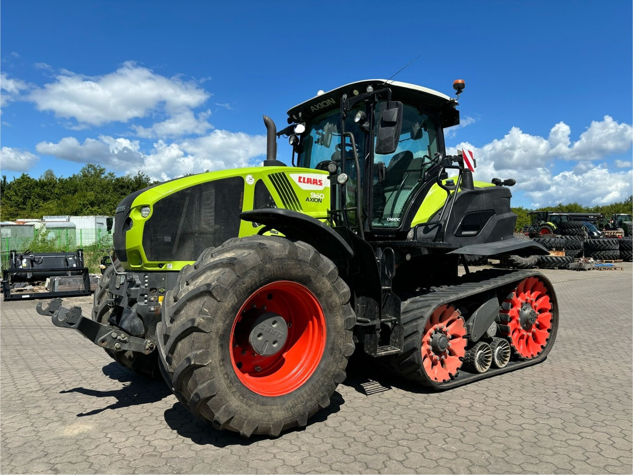Claas Axion 960 TerraTrac - Traktors: foto 1 Claas Axion 960 TerraTrac - Traktors: foto 1