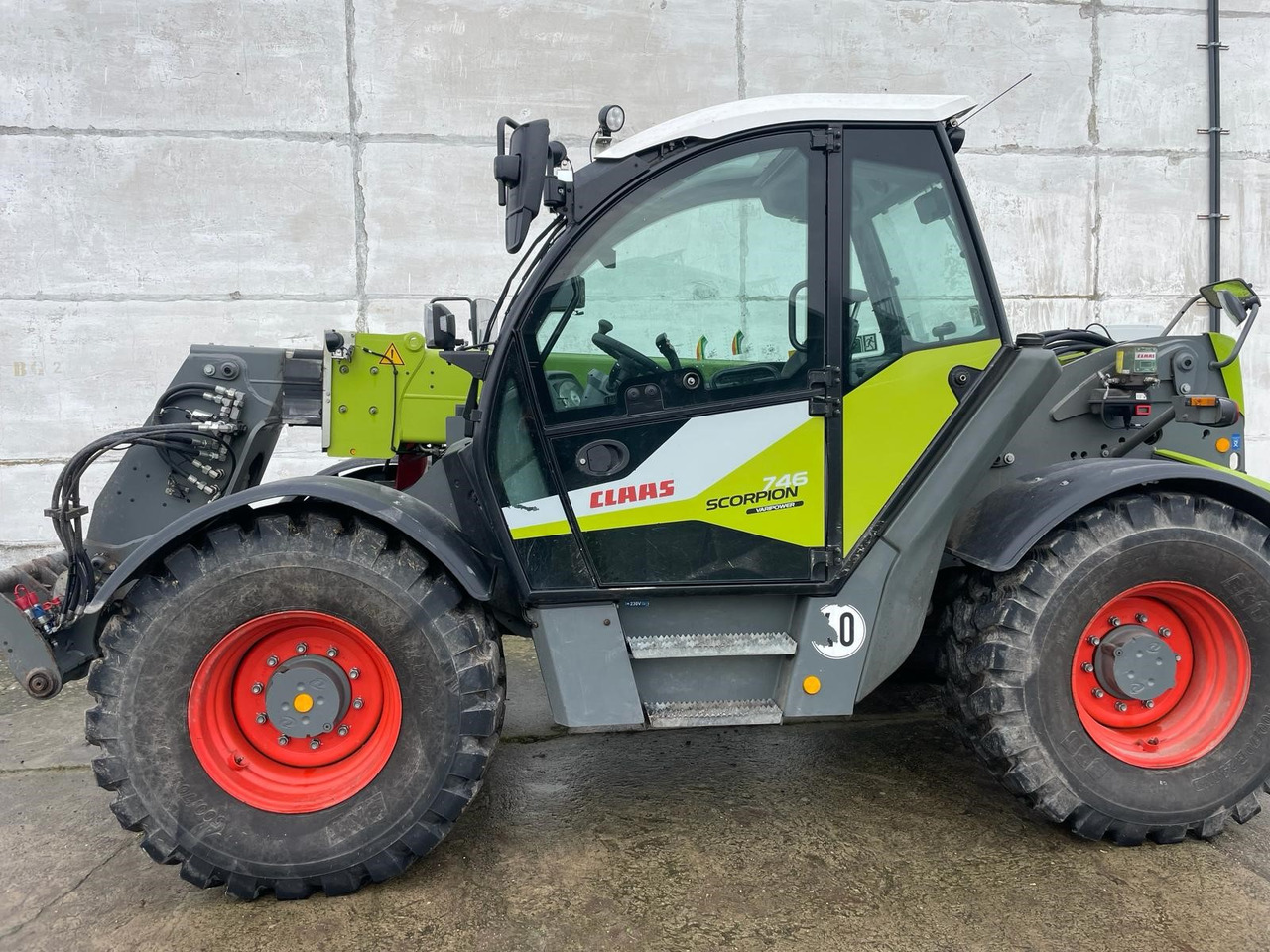 Claas Scorpion 746 Variopower - Iekrāvējs: foto 1 Claas Scorpion 746 Variopower - Iekrāvējs: foto 1