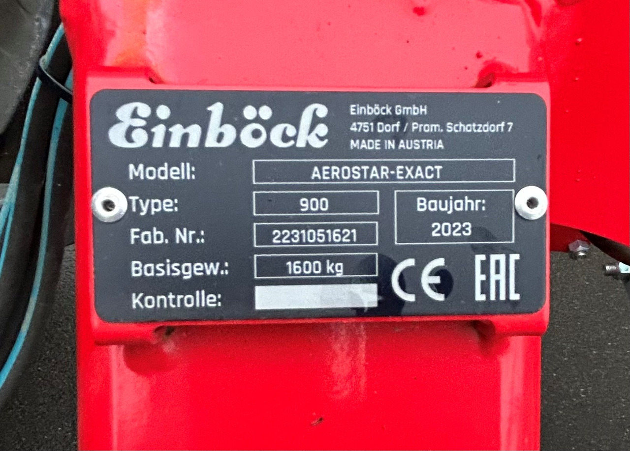 Einböck AEROSTAR EXACT 900 - Ecēša: foto 2 Einböck AEROSTAR EXACT 900 - Ecēša: foto 2
