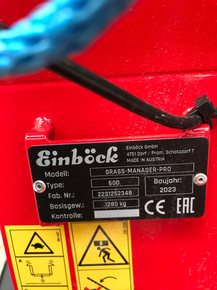 Einböck Pneumaticstar Pro STI 600 - Sējmašīna: foto 5 Einböck Pneumaticstar Pro STI 600 - Sējmašīna: foto 5