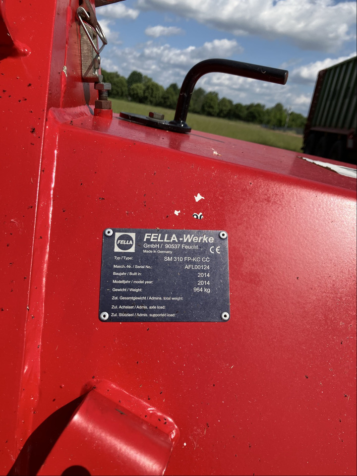 Fella SM 991 TL-KCB - Pļāvējs: foto 2 Fella SM 991 TL-KCB - Pļāvējs: foto 2