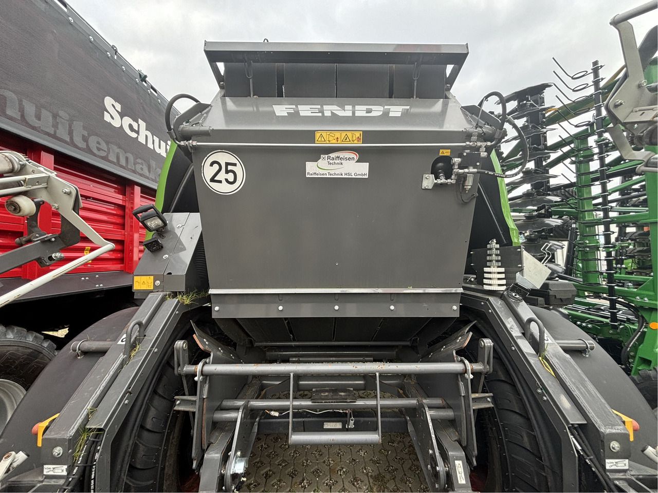 Fendt Rotana 160 V Combi - Siena sagatavošanas tehnika: foto 4 Fendt Rotana 160 V Combi - Siena sagatavošanas tehnika: foto 4