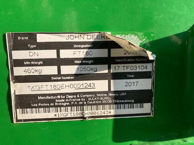 John Deere Einzelkornsämaschine 1725 NT - Sējmašīna: foto 2 John Deere Einzelkornsämaschine 1725 NT - Sējmašīna: foto 2