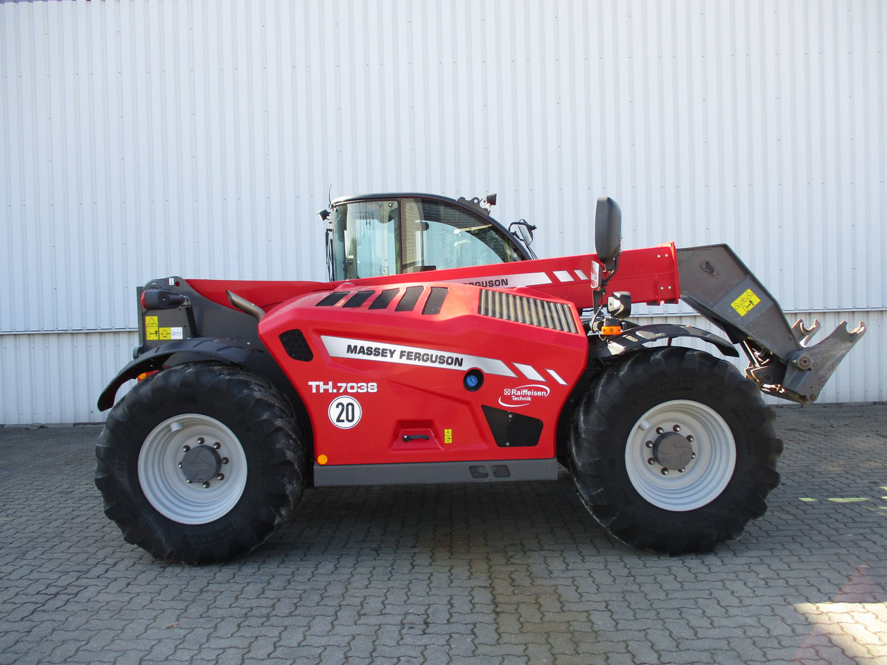 Iekrāvējs Massey Ferguson TH 7038 T4f: foto 14