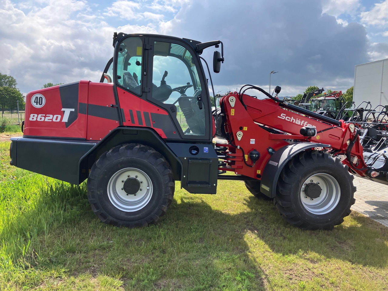 Schäffer Teleradlader Typ 8620 T-2 - Riteņu iekrāvējs: foto 4 Schäffer Teleradlader Typ 8620 T-2 - Riteņu iekrāvējs: foto 4