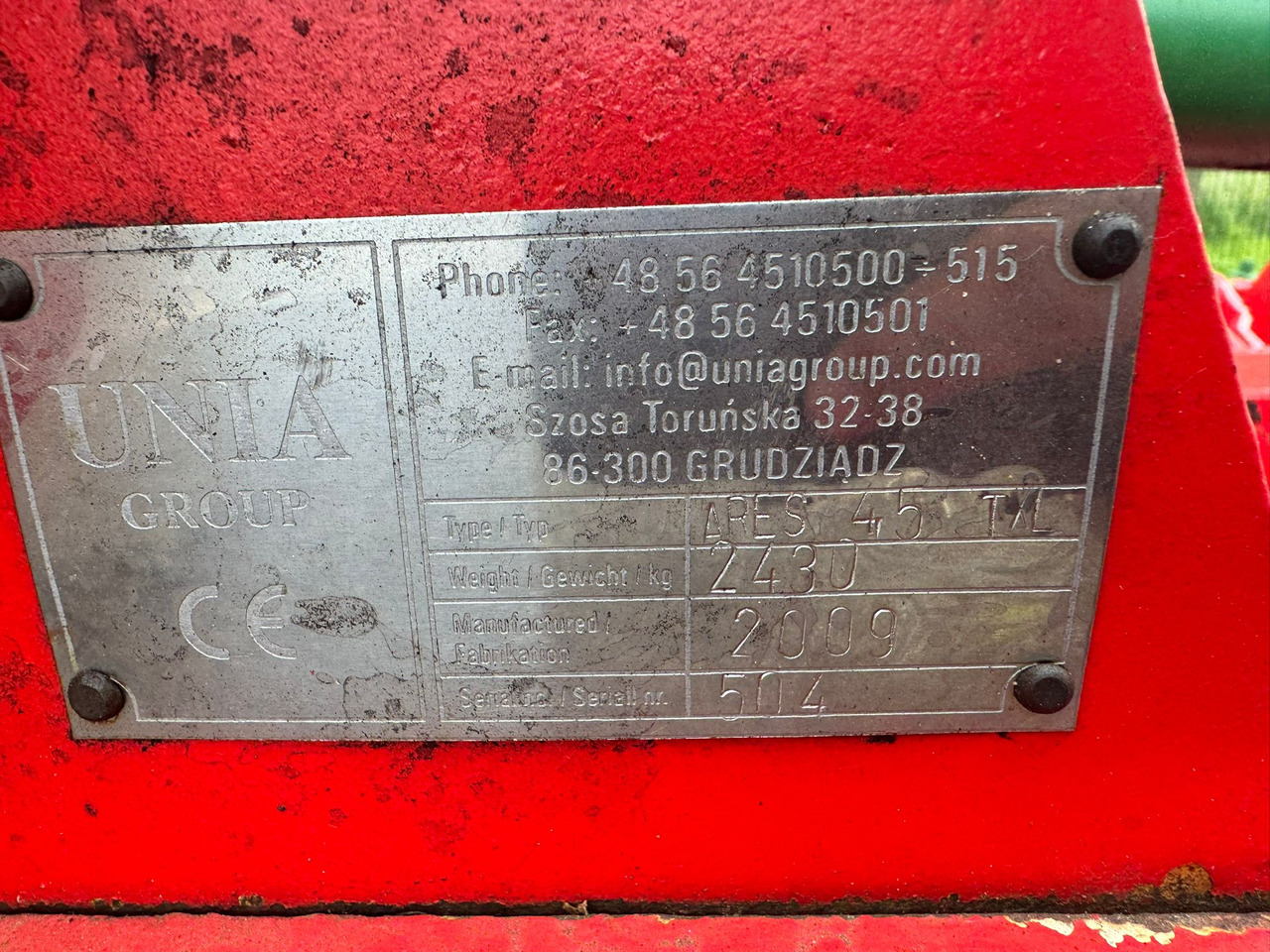 Unia ARES T XL - Ecēša: foto 2 Unia ARES T XL - Ecēša: foto 2