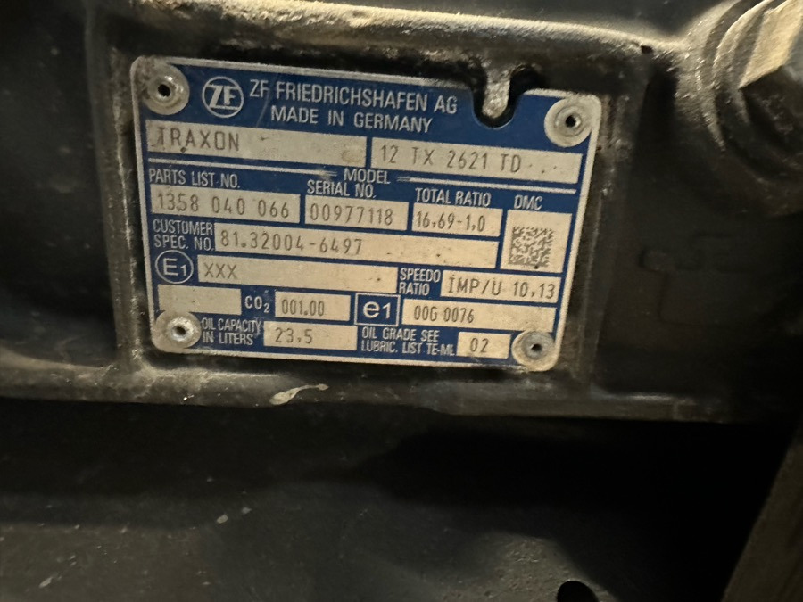 MAN 12TX2621TD - Pārnesumkārba - Kravas automašīna: foto 3 MAN 12TX2621TD - Pārnesumkārba - Kravas automašīna: foto 3