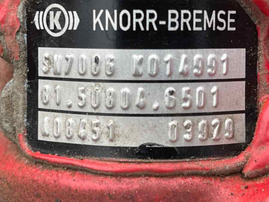 MAN BRAKE CALIBER 81.50804-6501 - Bremžu suports - Kravas automašīna: foto 2 MAN BRAKE CALIBER 81.50804-6501 - Bremžu suports - Kravas automašīna: foto 2