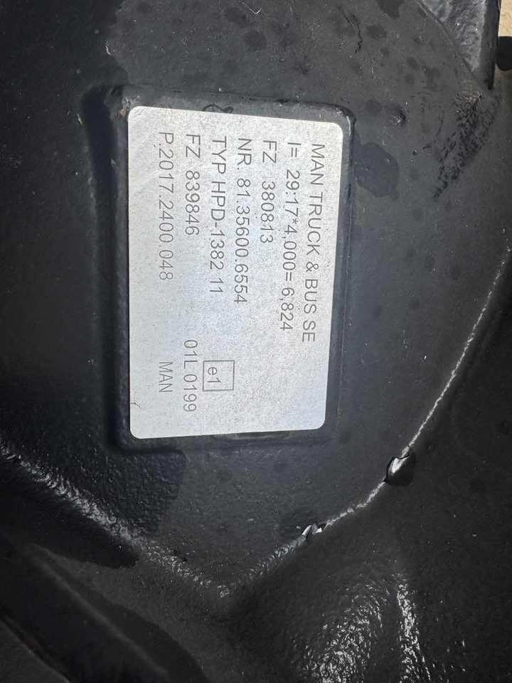 MAN DIFF HPD-1382 - 6.824 // 81.35600-6554 - Diferenciālis - Kravas automašīna: foto 2 MAN DIFF HPD-1382 - 6.824 // 81.35600-6554 - Diferenciālis - Kravas automašīna: foto 2