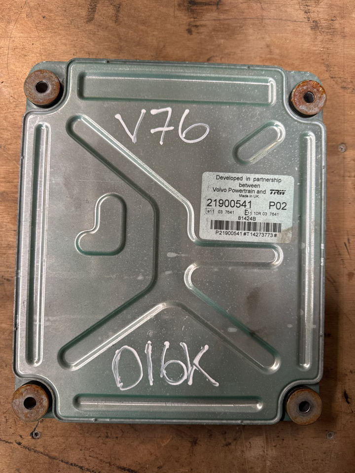 VOLVO ECU 21900541 P02 - Elektrosistēma - Kravas automašīna: foto 1 VOLVO ECU 21900541 P02 - Elektrosistēma - Kravas automašīna: foto 1