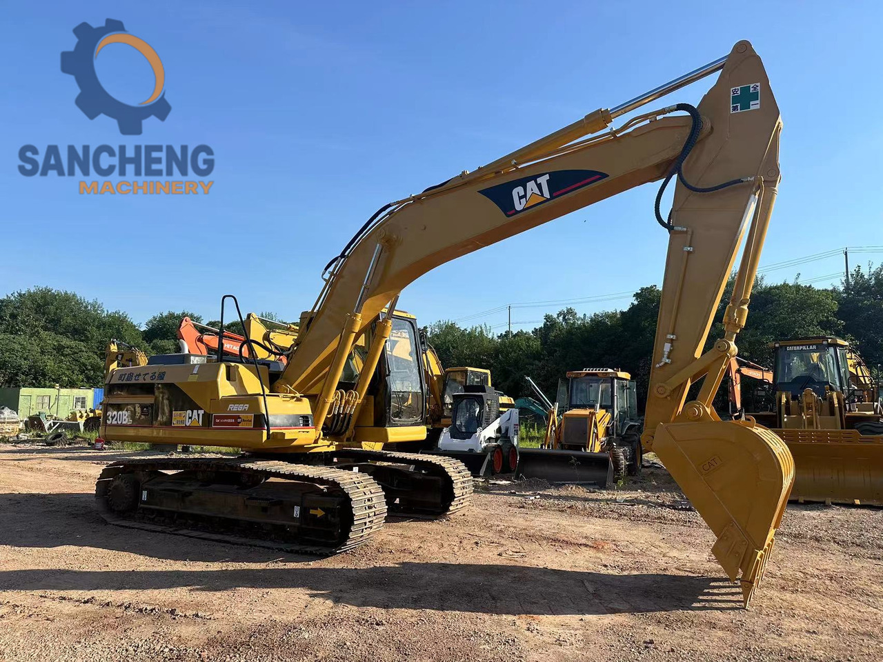 CATERPILLAR 320B - Kāpurķēžu ekskavators: foto 3 CATERPILLAR 320B - Kāpurķēžu ekskavators: foto 3
