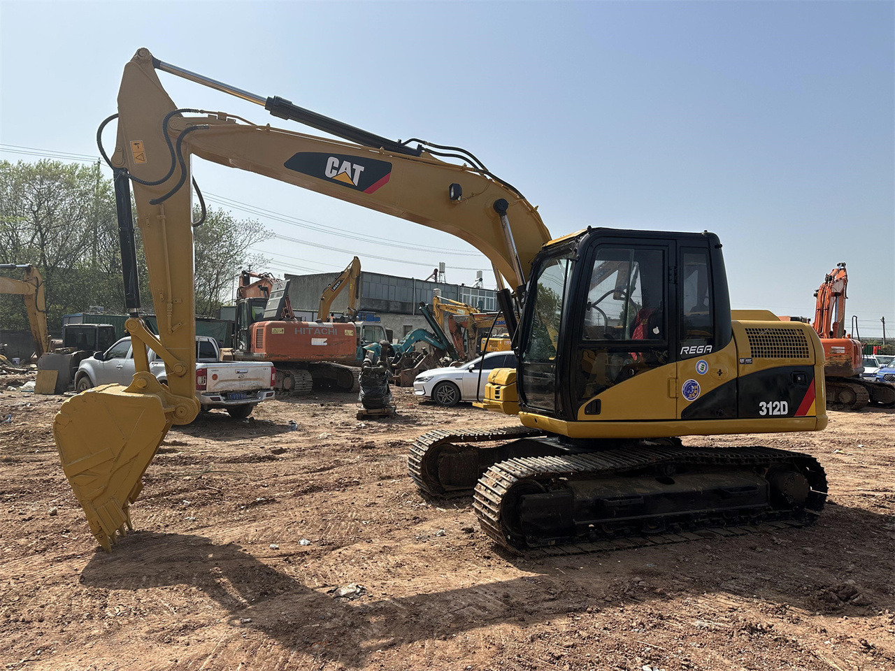 Caterpillar 312D - Mini-ekskavators: foto 4 Caterpillar 312D - Mini-ekskavators: foto 4