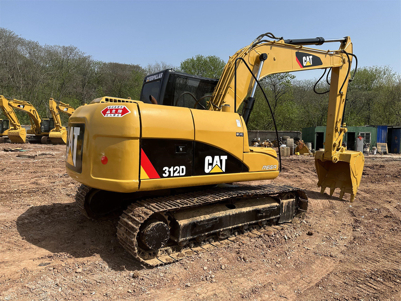 Caterpillar 312D - Mini-ekskavators: foto 1 Caterpillar 312D - Mini-ekskavators: foto 1