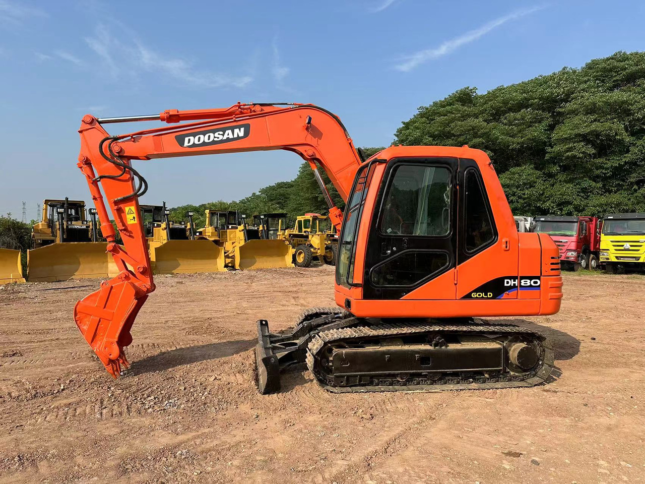 DOOSAN DH80 Mini Excavator - Kāpurķēžu ekskavators: foto 5 DOOSAN DH80 Mini Excavator - Kāpurķēžu ekskavators: foto 5