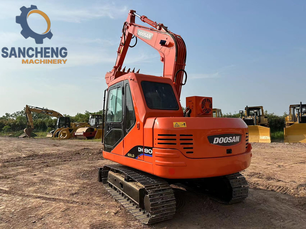 DOOSAN DH80 Mini Excavator - Kāpurķēžu ekskavators: foto 2 DOOSAN DH80 Mini Excavator - Kāpurķēžu ekskavators: foto 2