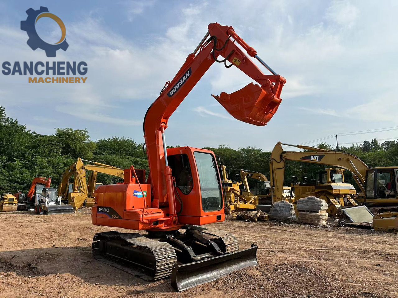 DOOSAN DH80 Mini Excavator - Kāpurķēžu ekskavators: foto 3 DOOSAN DH80 Mini Excavator - Kāpurķēžu ekskavators: foto 3