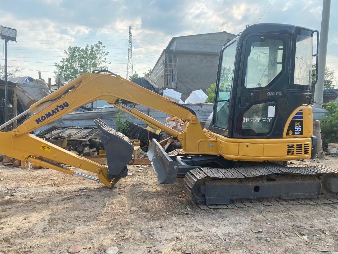 KOMATSU PC55MR - Mini-ekskavators: foto 1 KOMATSU PC55MR - Mini-ekskavators: foto 1