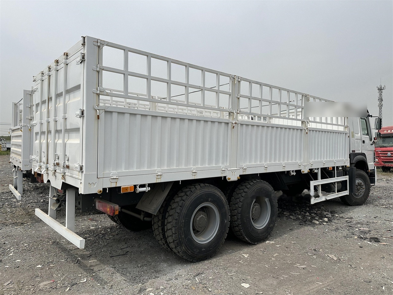 SINOTRUK HOWO 371 Cargo truck - Kravas automašīna dzīvnieku pārvadāšanai: foto 4 SINOTRUK HOWO 371 Cargo truck - Kravas automašīna dzīvnieku pārvadāšanai: foto 4