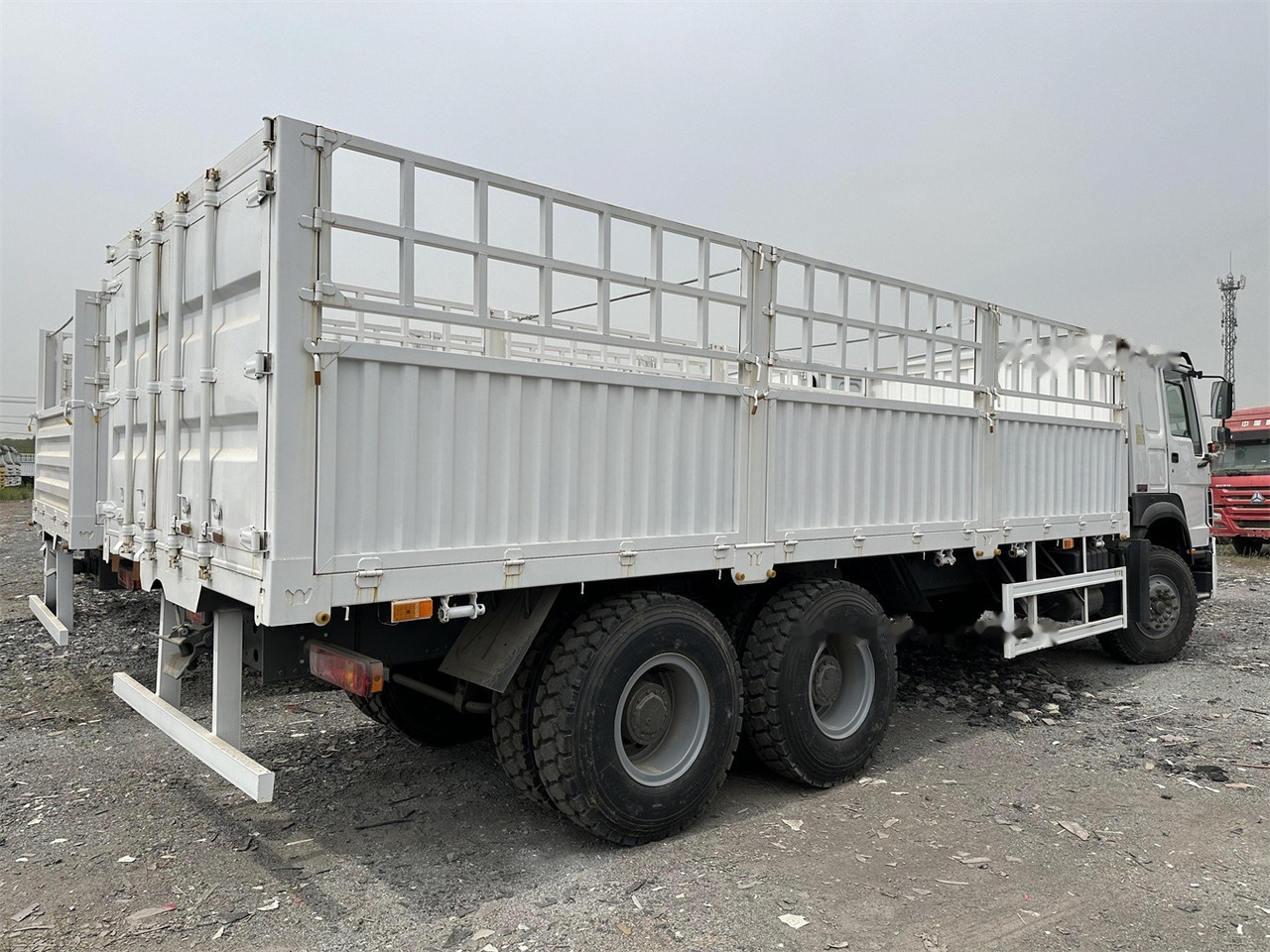SINOTRUK HOWO 371 Cargo truck - Kravas automašīna dzīvnieku pārvadāšanai: foto 4 SINOTRUK HOWO 371 Cargo truck - Kravas automašīna dzīvnieku pārvadāšanai: foto 4