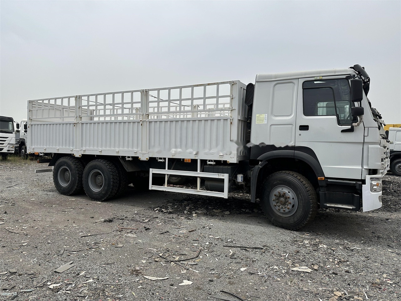 SINOTRUK HOWO 371 Cargo truck - Kravas automašīna dzīvnieku pārvadāšanai: foto 2 SINOTRUK HOWO 371 Cargo truck - Kravas automašīna dzīvnieku pārvadāšanai: foto 2