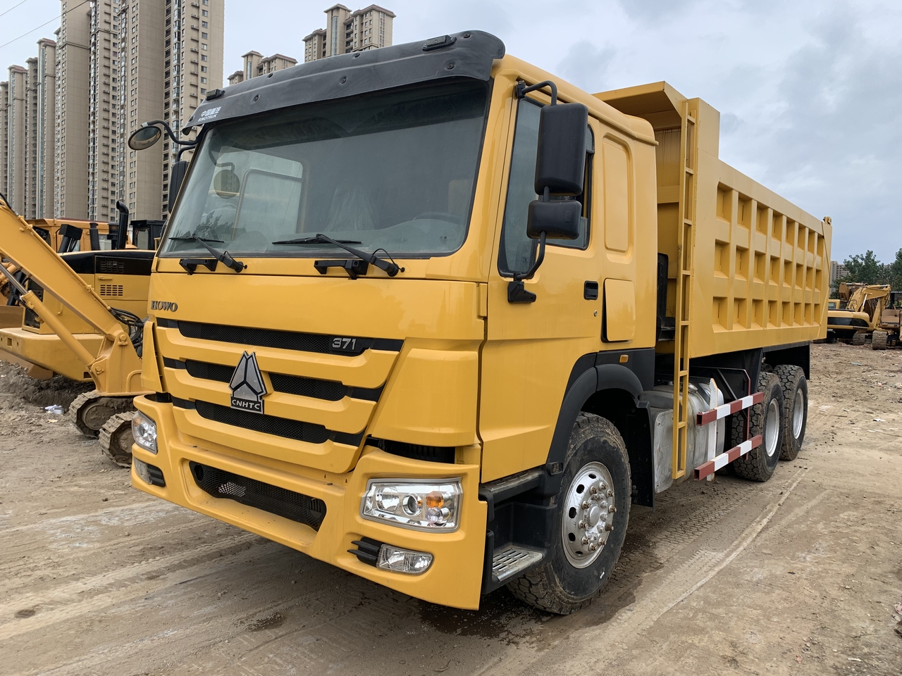 Kravas automašīna pašizgāzējs pārvadāšana smagās tehnikas SINOTRUK Howo Dump truck 371: foto 6