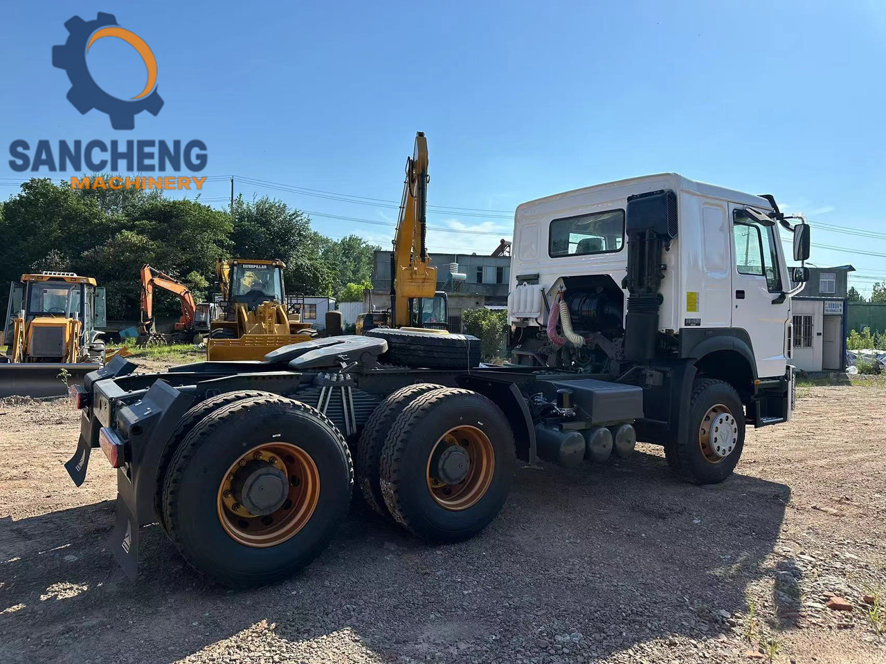 SINOTRUK HOWO Truck Head 371hp 6x4 - Vilcējs: foto 5 SINOTRUK HOWO Truck Head 371hp 6x4 - Vilcējs: foto 5