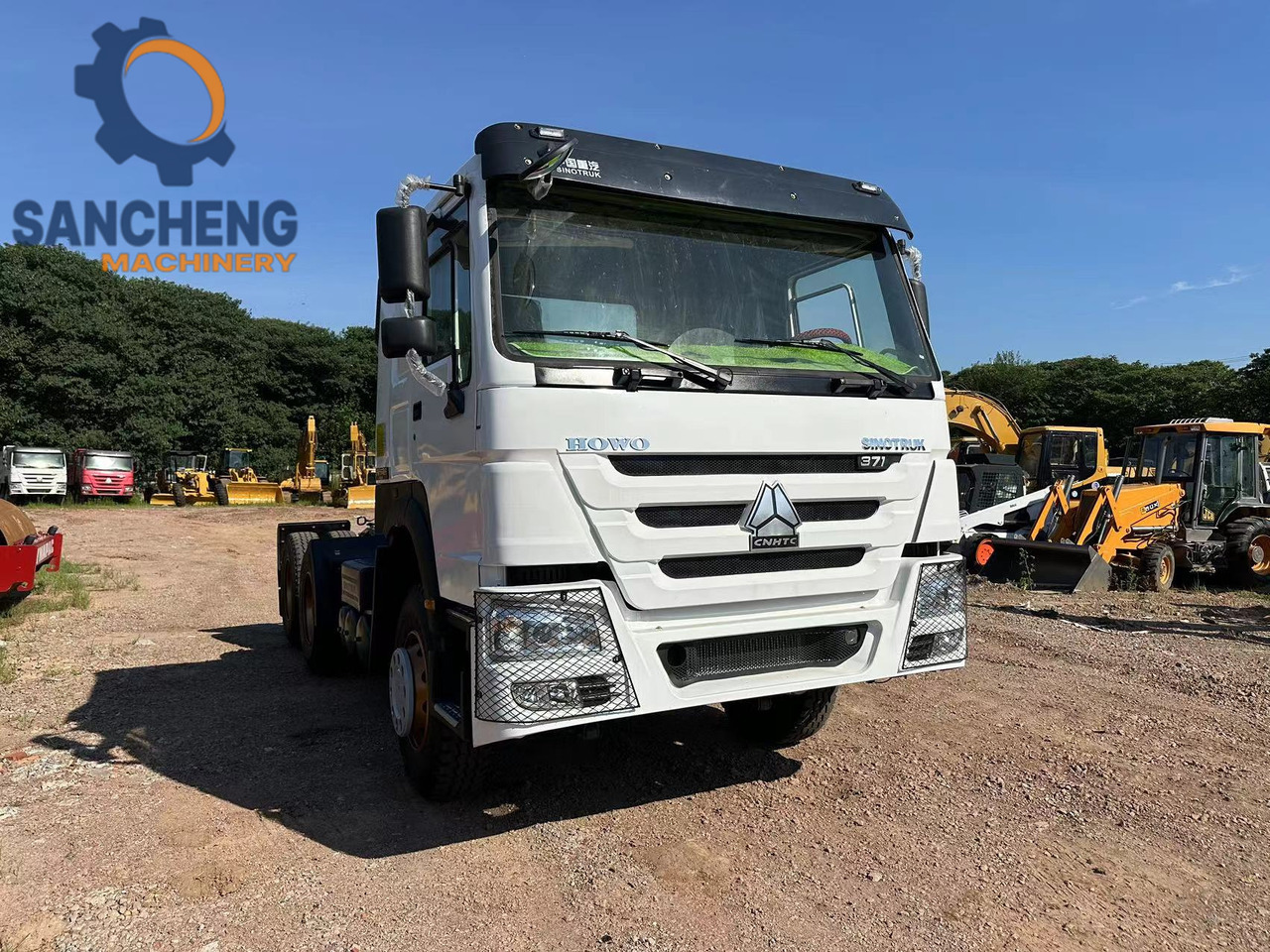 SINOTRUK HOWO Truck Head 371hp - Vilcējs: foto 1 SINOTRUK HOWO Truck Head 371hp - Vilcējs: foto 1
