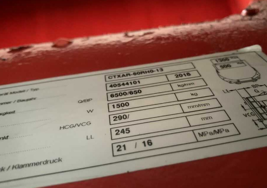 Auramo CTXAR-60RH0-13 - Satvērējs - Autokrāvējs: foto 2 Auramo CTXAR-60RH0-13 - Satvērējs - Autokrāvējs: foto 2