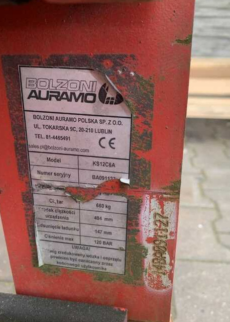 Auramo KS12C6A, Kartonklammer - Satvērējs - Iekraušanas tehnika: foto 3 Auramo KS12C6A, Kartonklammer - Satvērējs - Iekraušanas tehnika: foto 3