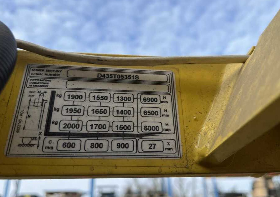 Bīdmasta krautņotājs Hyster R2.0: foto 9