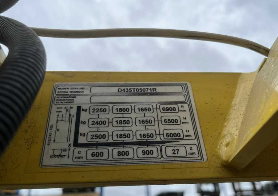 Hyster R2.5 - Bīdmasta krautņotājs: foto 5 Hyster R2.5 - Bīdmasta krautņotājs: foto 5