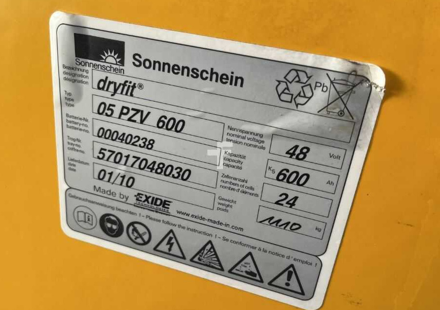 Bīdmasta krautņotājs Jungheinrich ETV214: foto 7 Bīdmasta krautņotājs Jungheinrich ETV214: foto 7