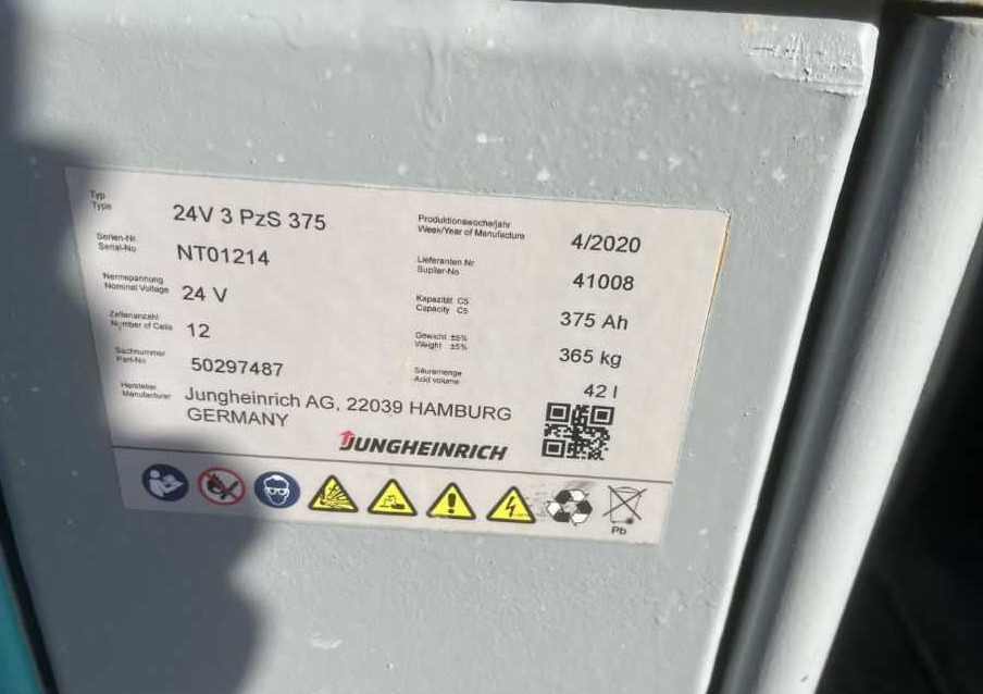 Jungheinrich EZS350 - Noliktavas vilcējs: foto 5 Jungheinrich EZS350 - Noliktavas vilcējs: foto 5